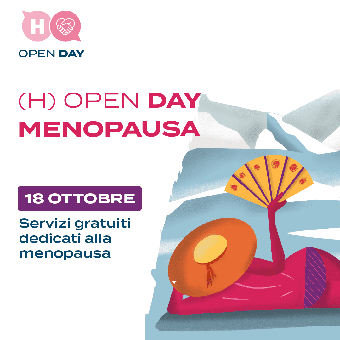 (H) Open day menopausa 18 ottobre 2024